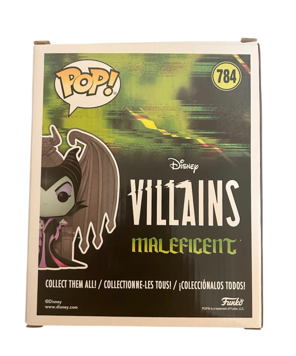 Angelina Jolie Signed Autographed Maleficent Funko Pop 784 with Exact Photo Proof