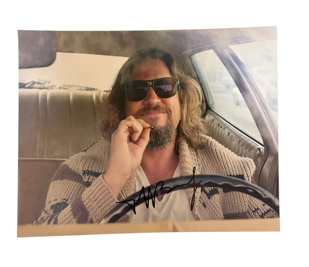 Jeff Bridges Signed Autographed 11x14 The Big Lebowski Photo