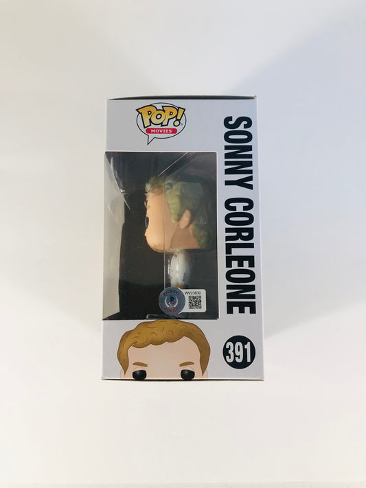 James Caan Signed Autograph Funko Pop The God Father Sonny Corleone With Beckett COA