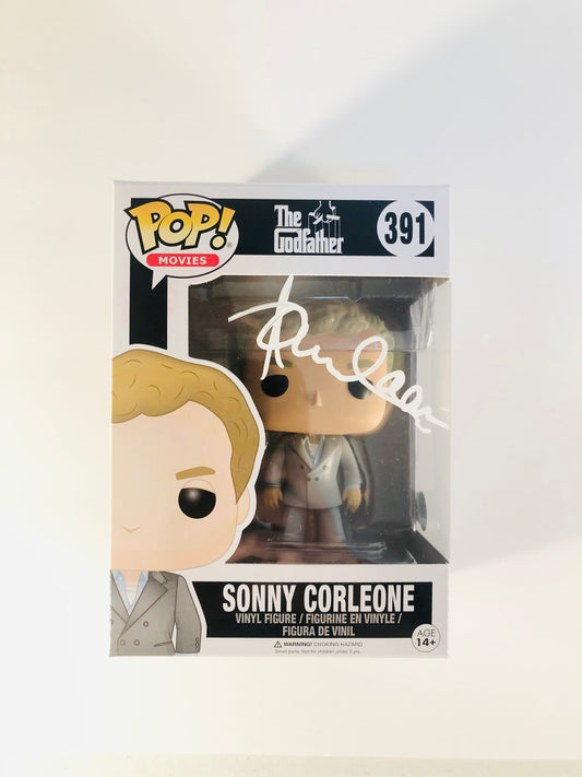 James Caan Signed Autograph Funko Pop The God Father Sonny Corleone With Beckett COA