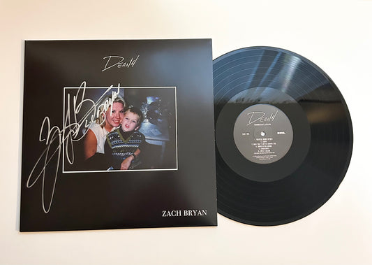 Zach Bryan Signed Autographed Deann Vinyl with Exact Photo Proof