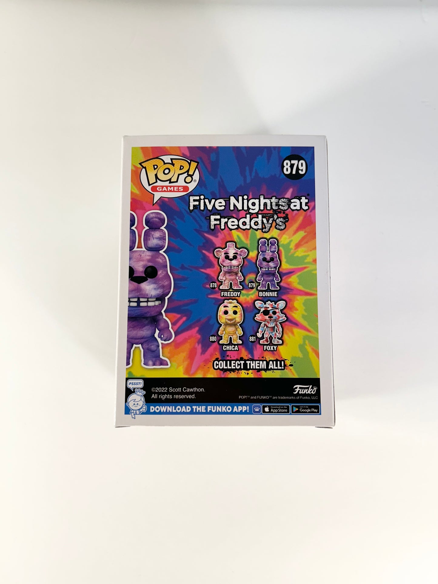 Josh Hutcherson Signed Autographed Five Nights at Freddy Funko Pop 879 With Exact Photo Proof