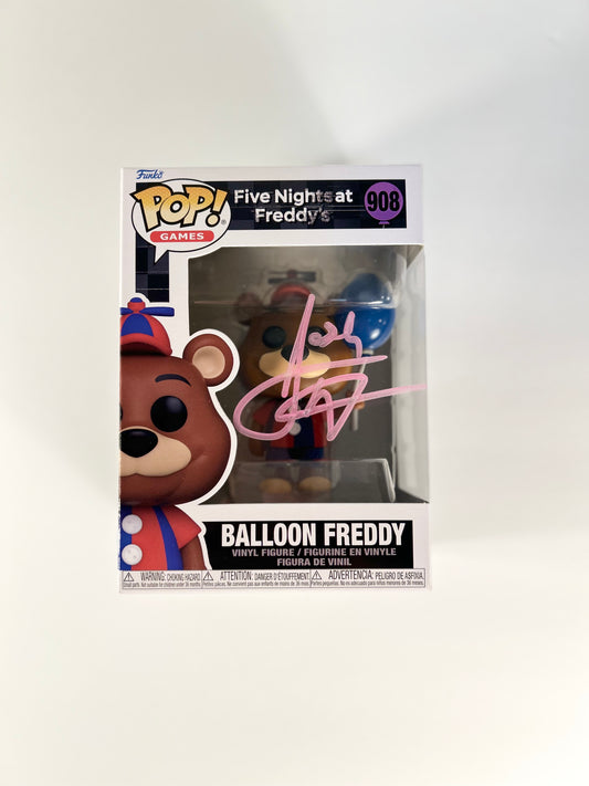 Josh Hutcherson Signed Autographed Five Nights at Freddy Funko Pop 908 With Exact Photo Proof