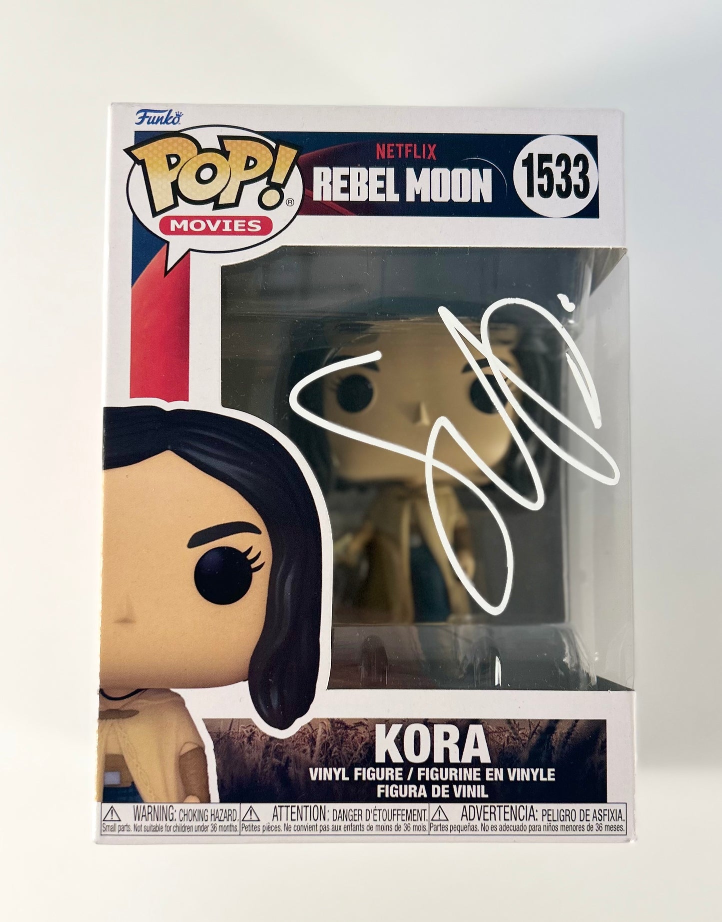 Sofia Boutella Signed Autographed Rebel Moon Funko Pop 1533 With Exact Photo Proof