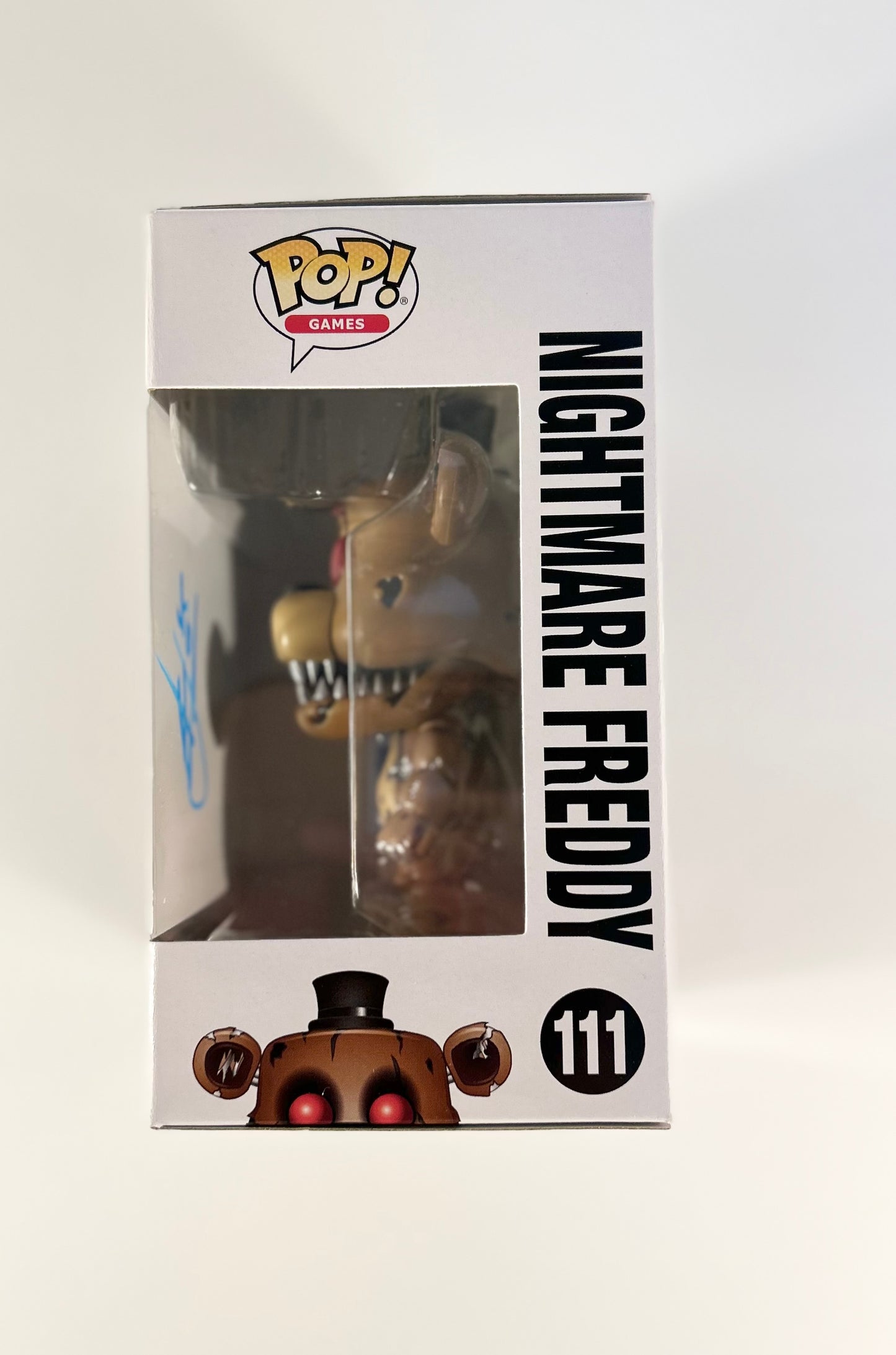 Josh Hutcherson Signed Autographed Five Nights at Freddy Funko Pop 111 With Exact Photo Proof