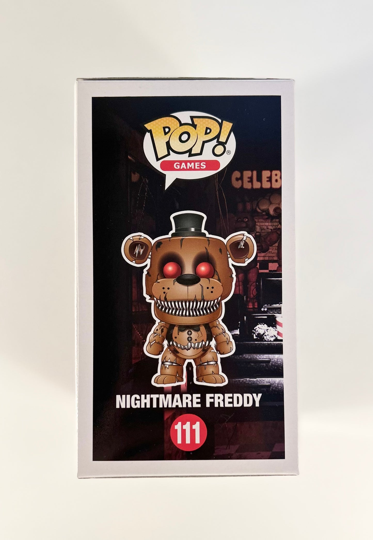 Josh Hutcherson Signed Autographed Five Nights at Freddy Funko Pop 111 With Exact Photo Proof