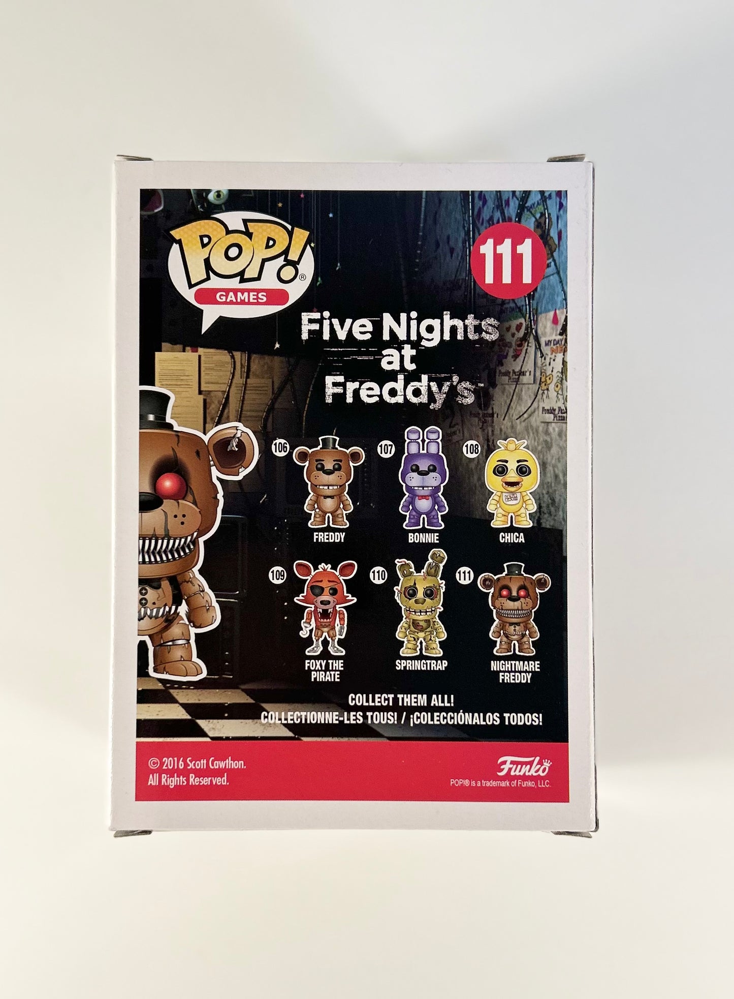 Josh Hutcherson Signed Autographed Five Nights at Freddy Funko Pop 111 With Exact Photo Proof