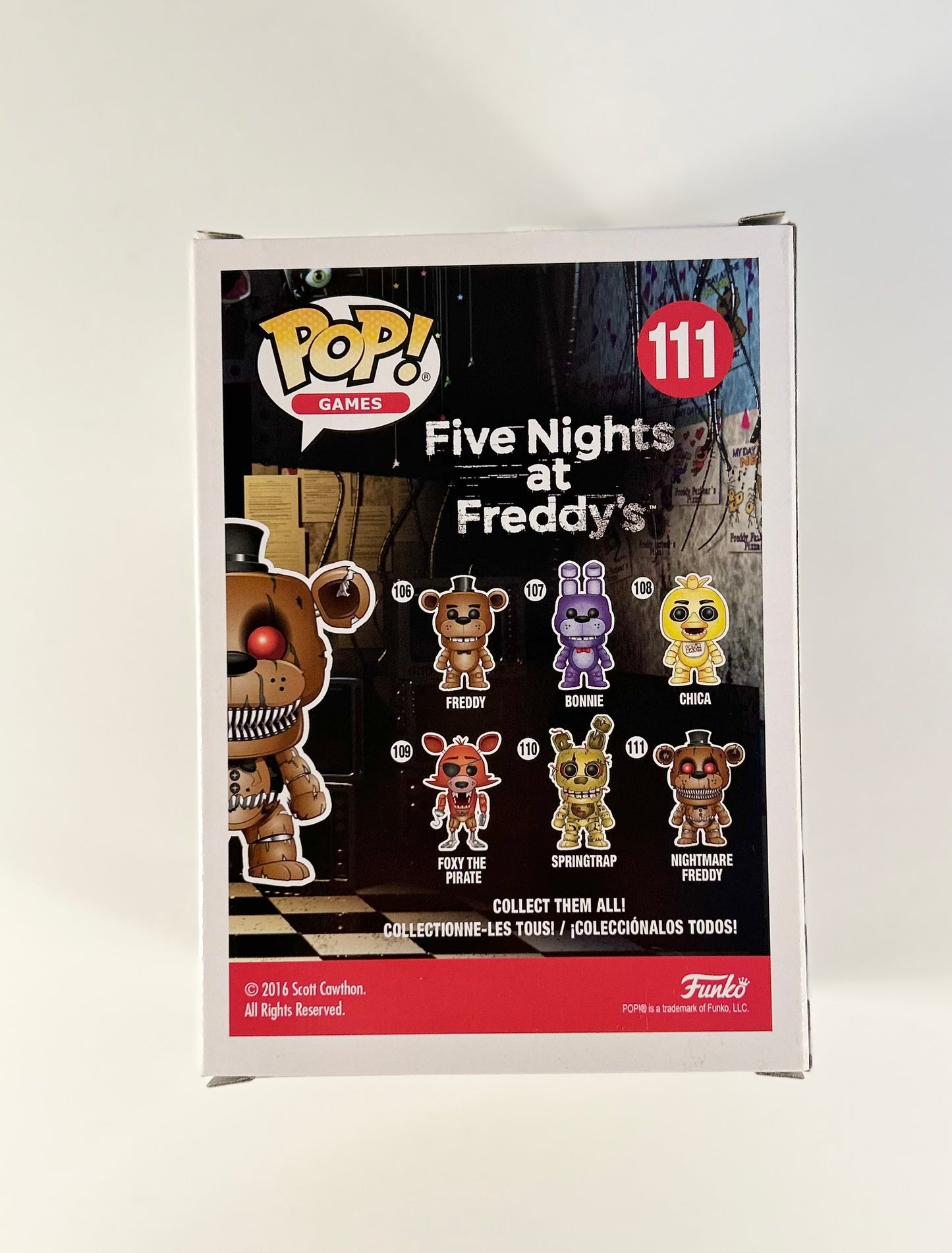 Josh Hutcherson Signed Autographed Five Nights at Freddy Funko Pop 111 With Exact Photo Proof