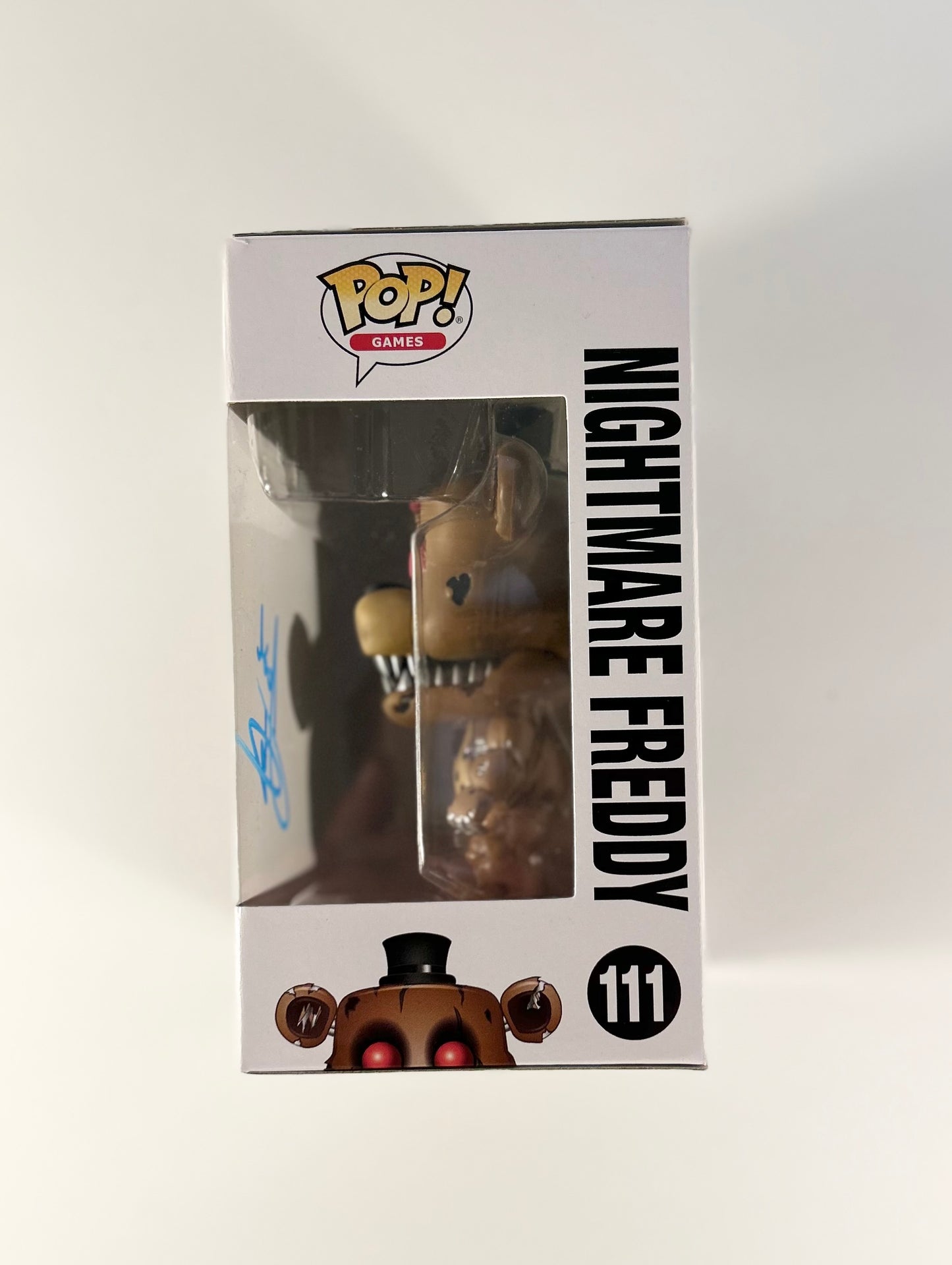 Josh Hutcherson Signed Autographed Five Nights at Freddy Funko Pop 111 With Exact Photo Proof