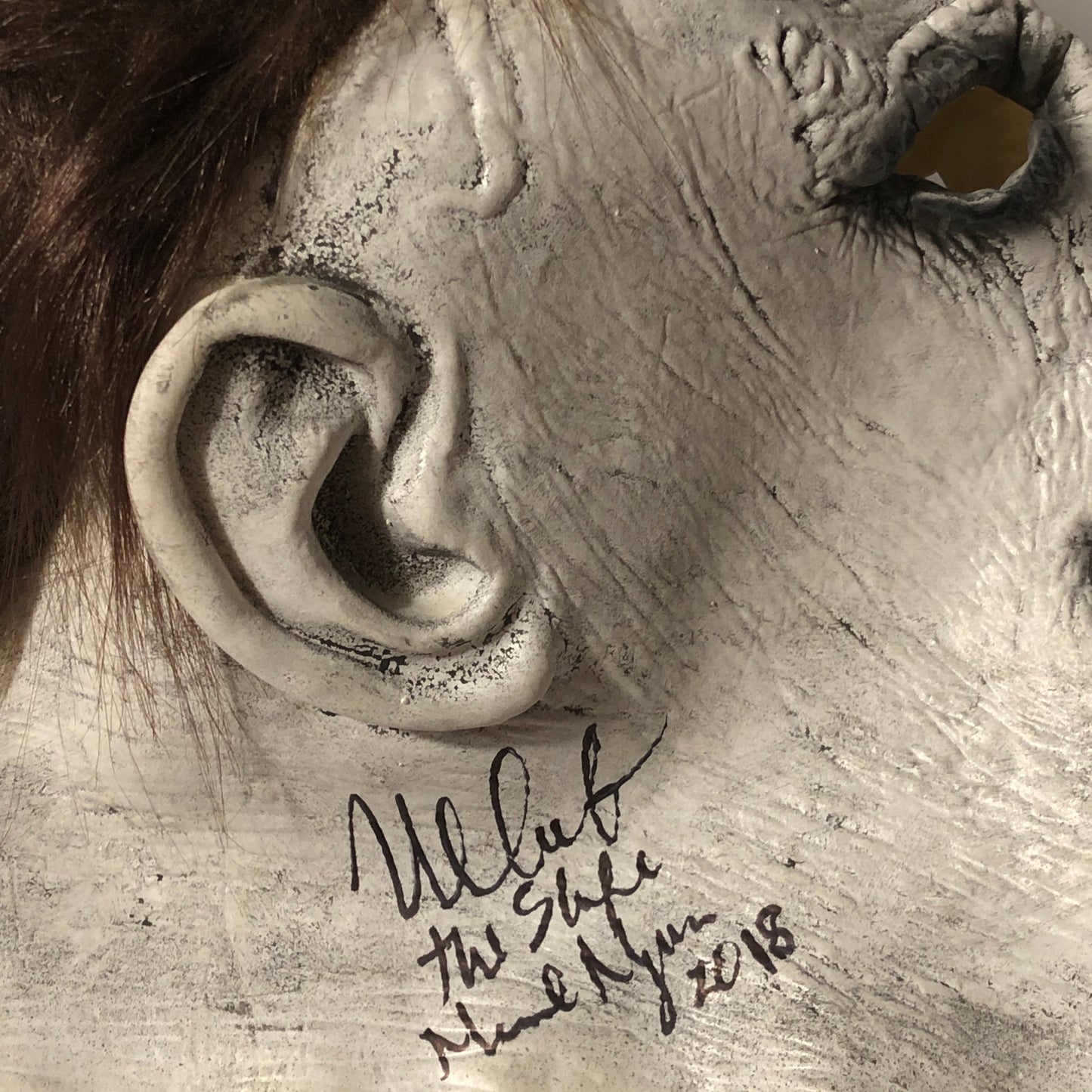 Nick Castle Signed Autographed Halloween Michael Myers Mask With Beckett Witness