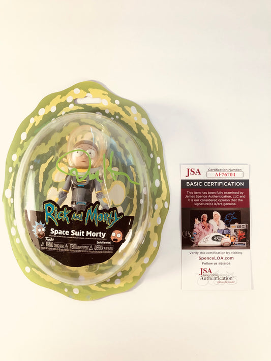 Dan Harmon Signed Autographed Rick and Morty Toy With JSA COA