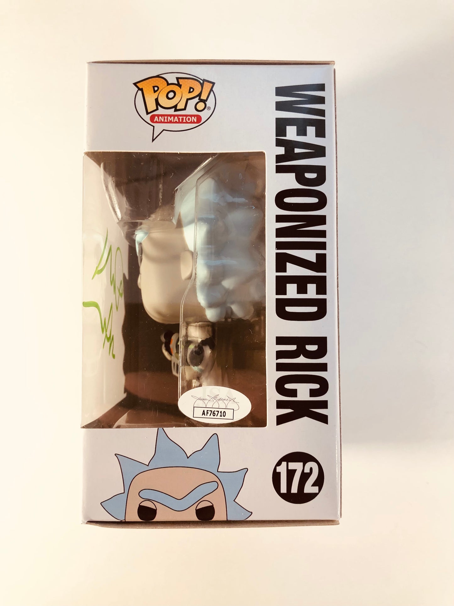 Dan Harmon Signed Autographed Rick and Morty Funko Pop 288 With JSA COA