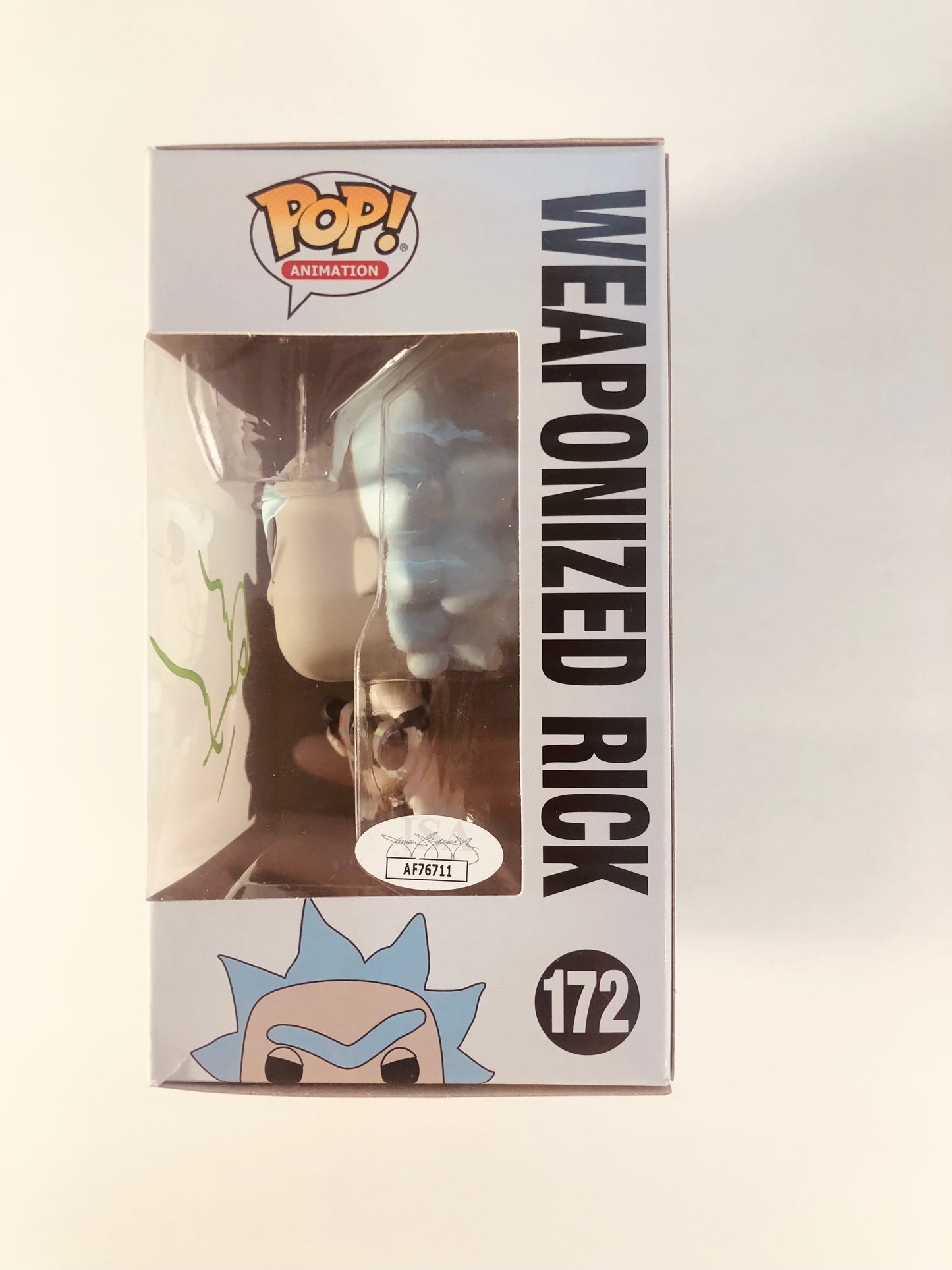 Dan Harmon Signed Autographed Rick and Morty Funko Pop 288 With JSA COA