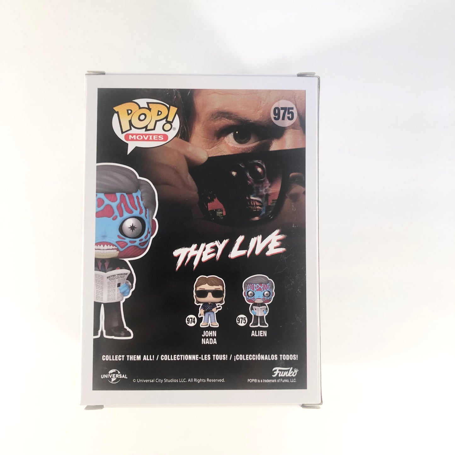 John Carpenter Signed Autographed They Live Funko Pop With JSA COA