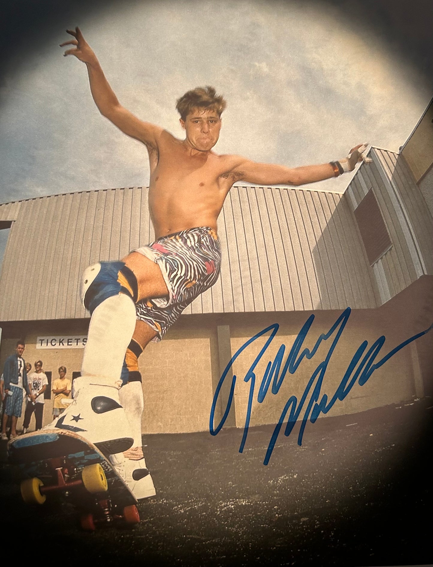 Rodney Mullen Signed Autographed 8x10 Skateboarding Photo