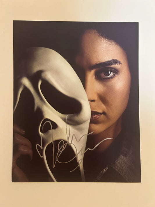 Melissa Barrera Signed Autographed 8x10 Scream Photo with Exact Photo Proof