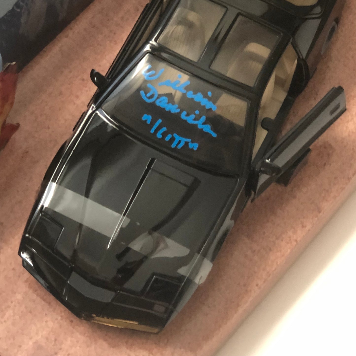 William Daniels Signed Autographed Knight Rider KITT Car 1:24 With Beckett COA