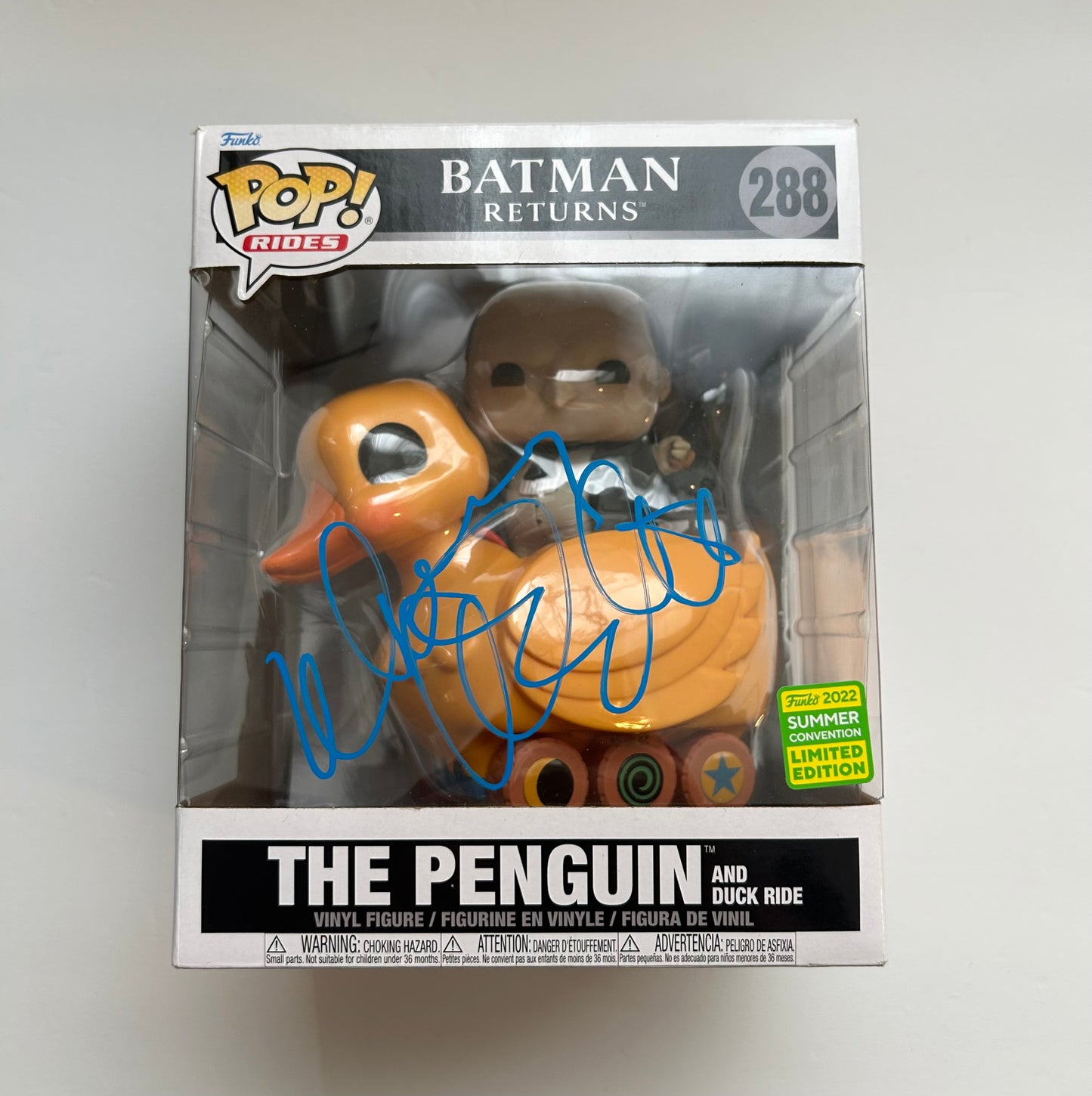 Danny Devito Signed Autographed The Penguin Funko Pop 288 With Beckett COA