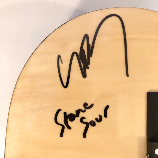 Corey Taylor Signed Autographed Stone Sour Acoustic Guitar with Beckett Witness