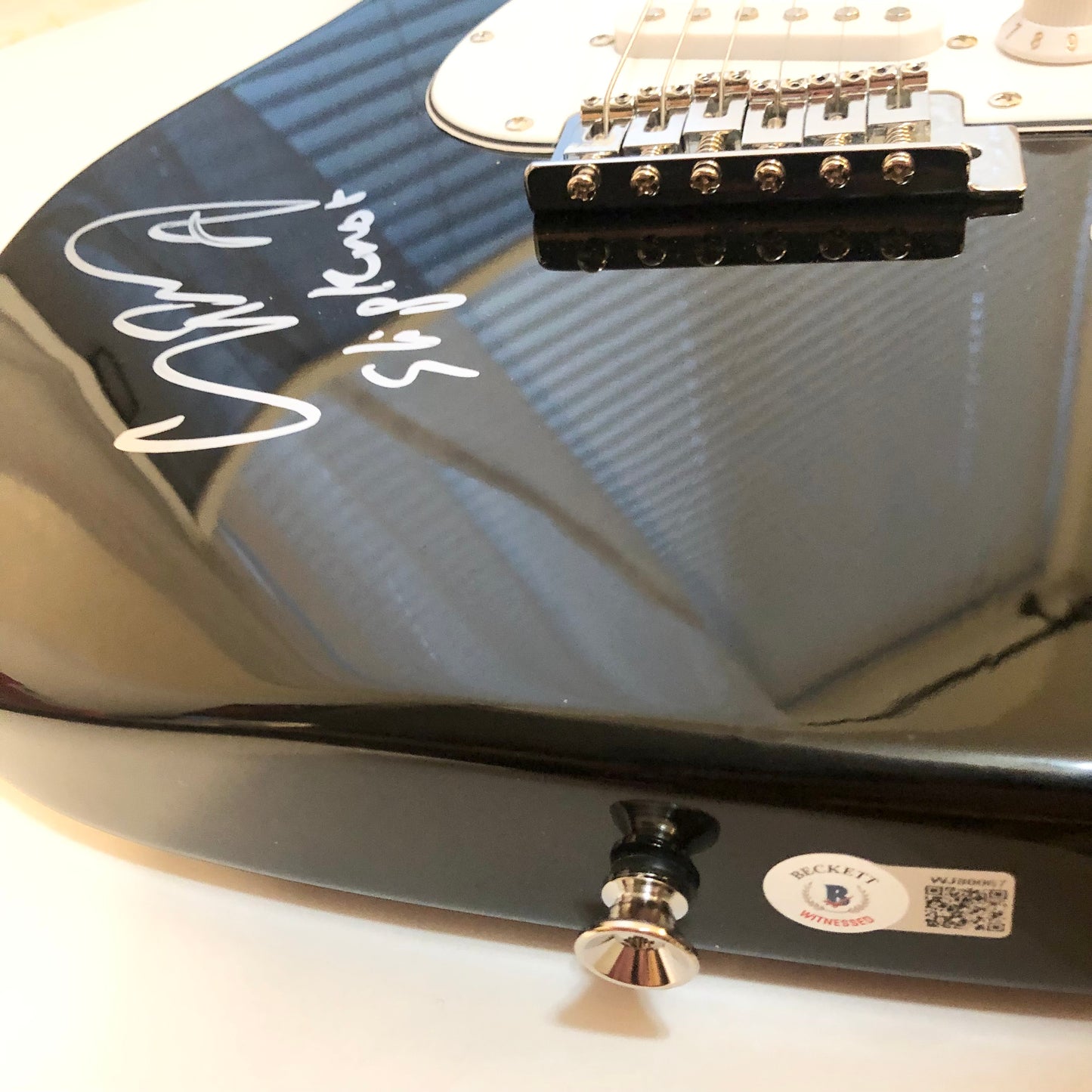 Corey Taylor Signed Autographed Slipknot Guitar with Beckett Witness