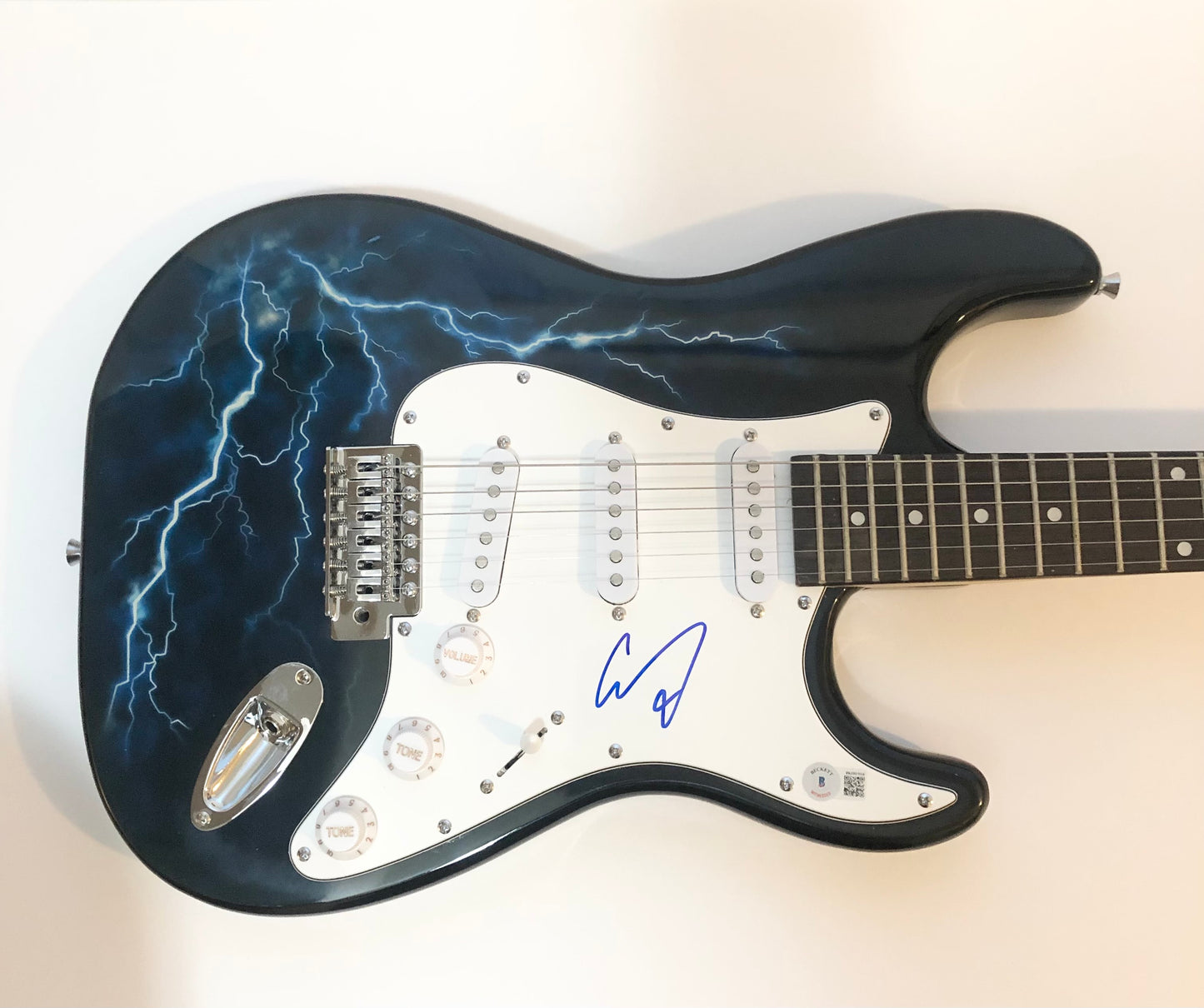 Corey Taylor Signed Autographed Slipknot Guitar with Beckett Witness