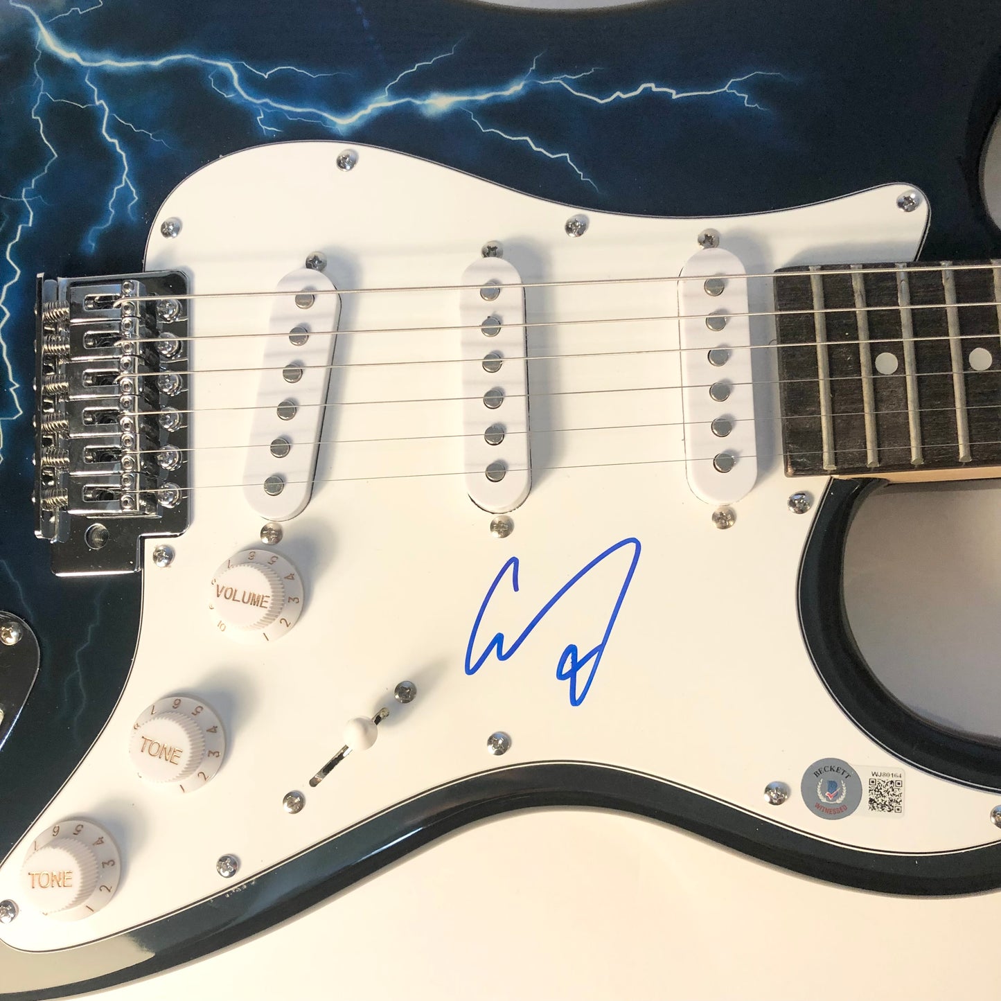 Corey Taylor Signed Autographed Slipknot Guitar with Beckett Witness