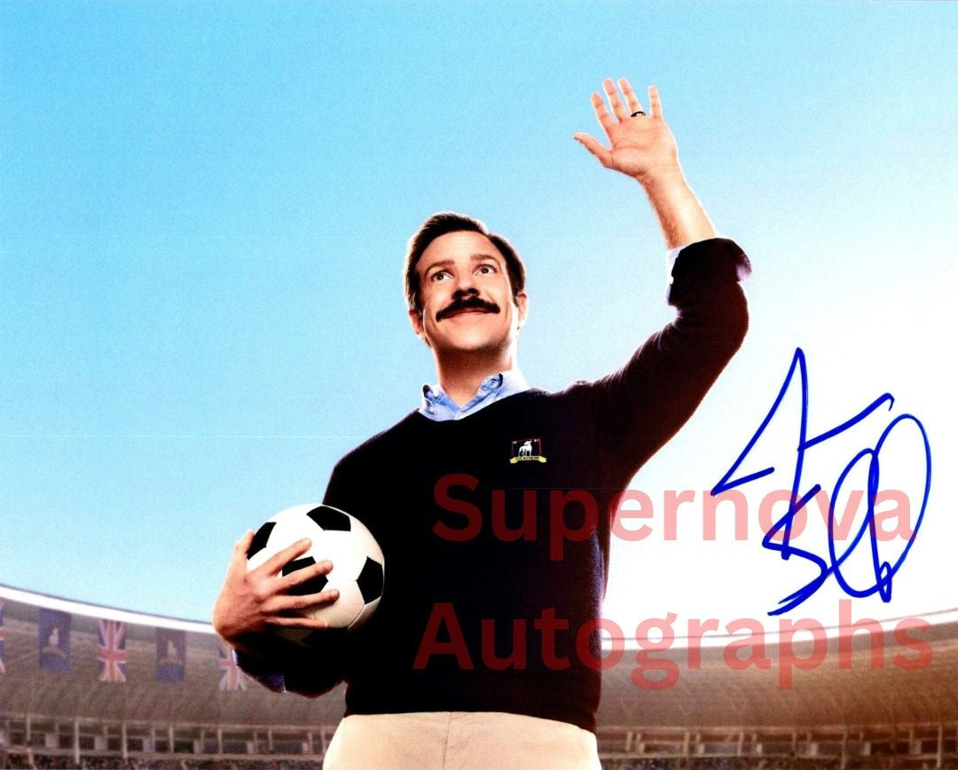 Jason Sudeikis Signed Autographed 8x10 Ted Lasso Photo with Exact Photo Proof