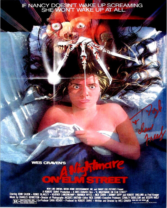 Jim Doyle Signed Autographed 8x10 Nightmare On Elm Street Photo