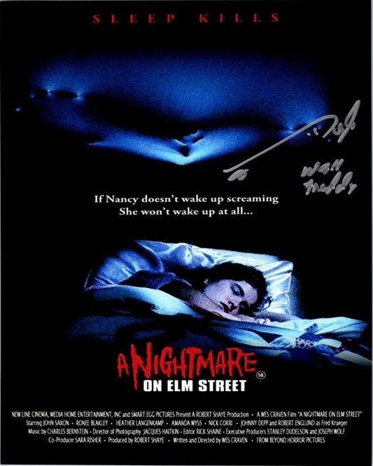 Jim Doyle Signed Autographed 8x10 Nightmare On Elm Street Photo