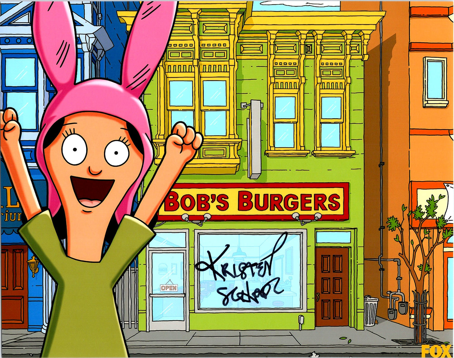 Kristen Schaal Signed Autographed Bobs Burgers 8x10 Photo with Exact Proof