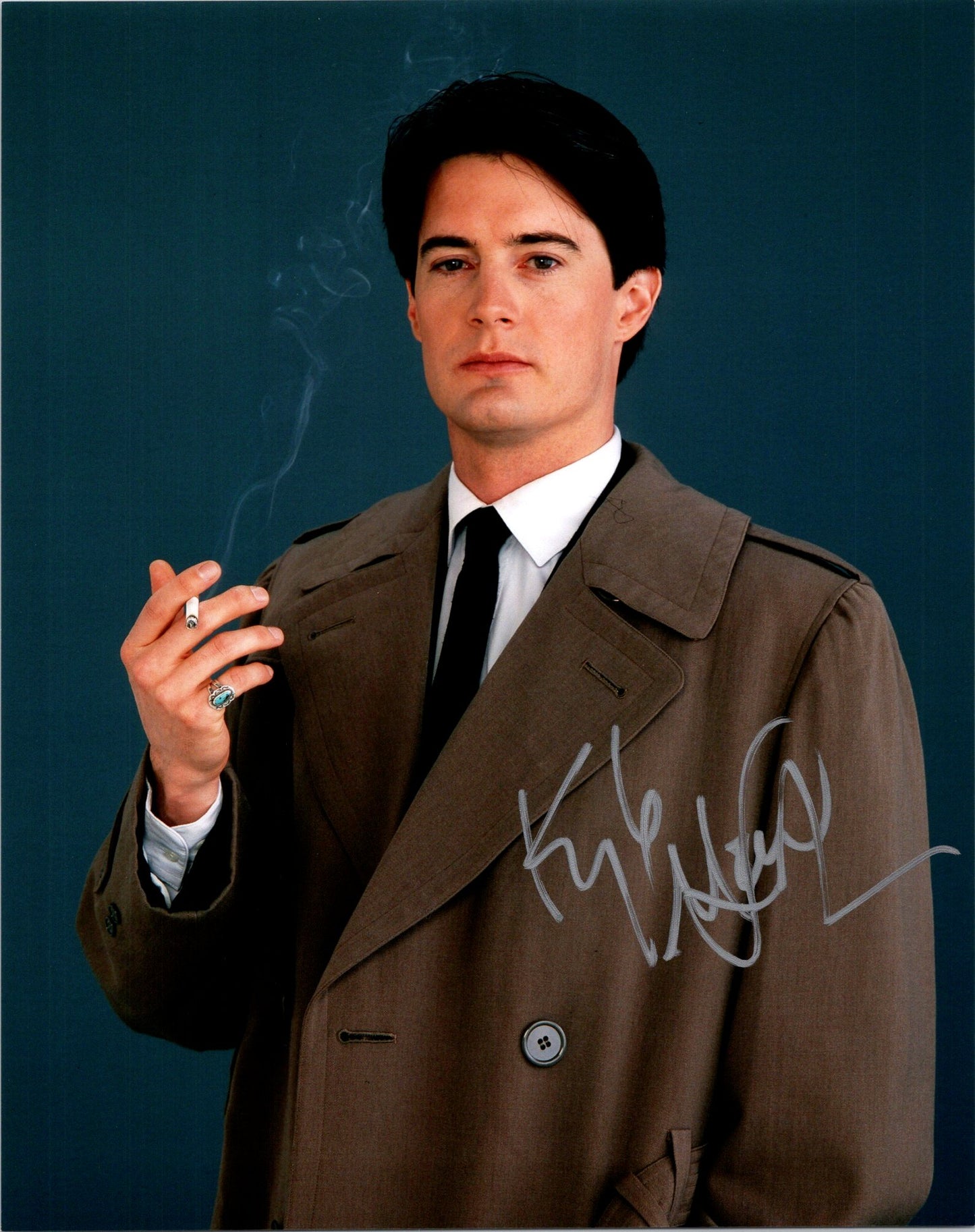 Kyle Maclachlan Signed Autographed 8x10 Twin Peaks Photo with Exact Photo Proof