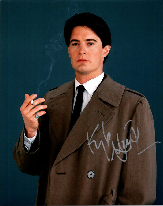 Kyle Maclachlan Signed Autographed 8x10 Twin Peaks Photo with Exact Photo Proof