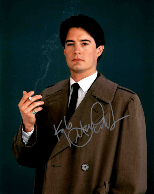 Kyle Maclachlan Signed Autographed 11x14 Twin Peaks Photo with Exact Photo Proof