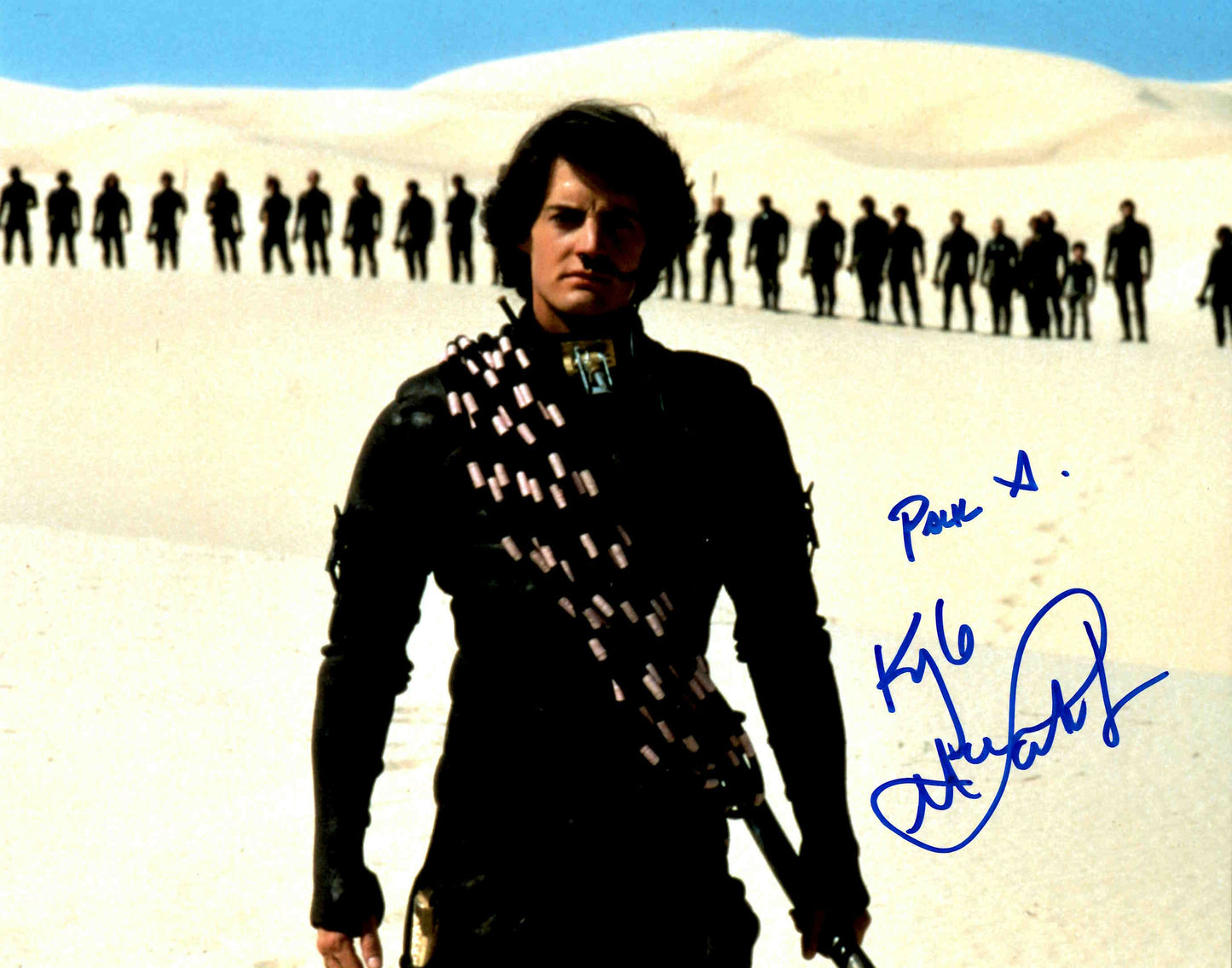 Kyle Maclachlan Signed Autographed 11x14 Dune Photo with Exact Photo Proof