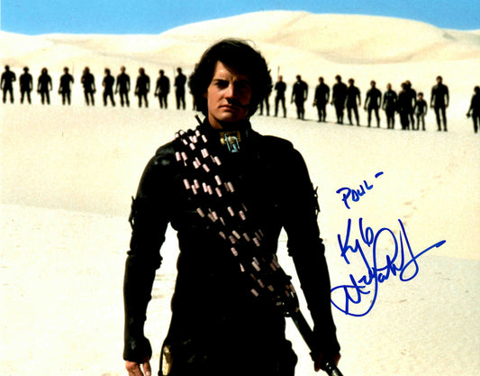 Kyle Maclachlan Signed Autographed 11x14 Dune Photo with Exact Photo Proof