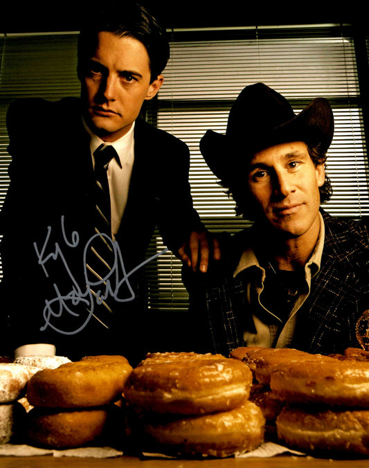 Kyle Maclachlan Signed Autographed 11x14 Twin Peaks Photo with Exact Photo Proof