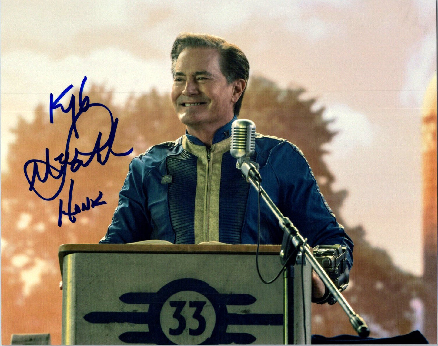 Kyle Maclachlan Signed Autographed 8x10 Fallout Photo with Exact Photo Proof