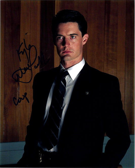 Kyle Maclachlan Signed Autographed 8x10 Twin Peaks Photo with Exact Photo Proof