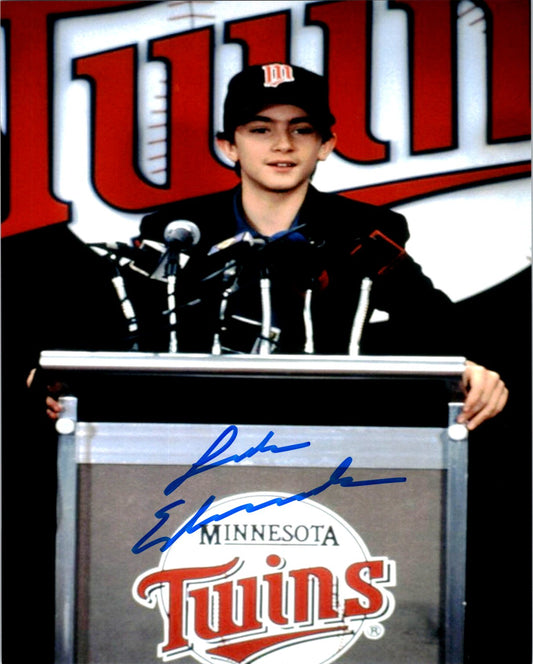 Luke Edwards Signed Autographed 8x10 Little Big League Photo