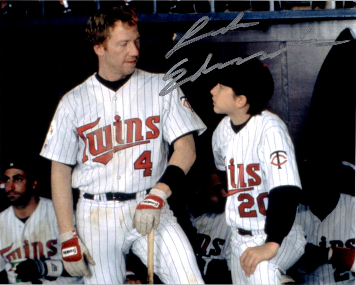 Luke Edwards Signed Autographed 8x10 Little Big League Photo