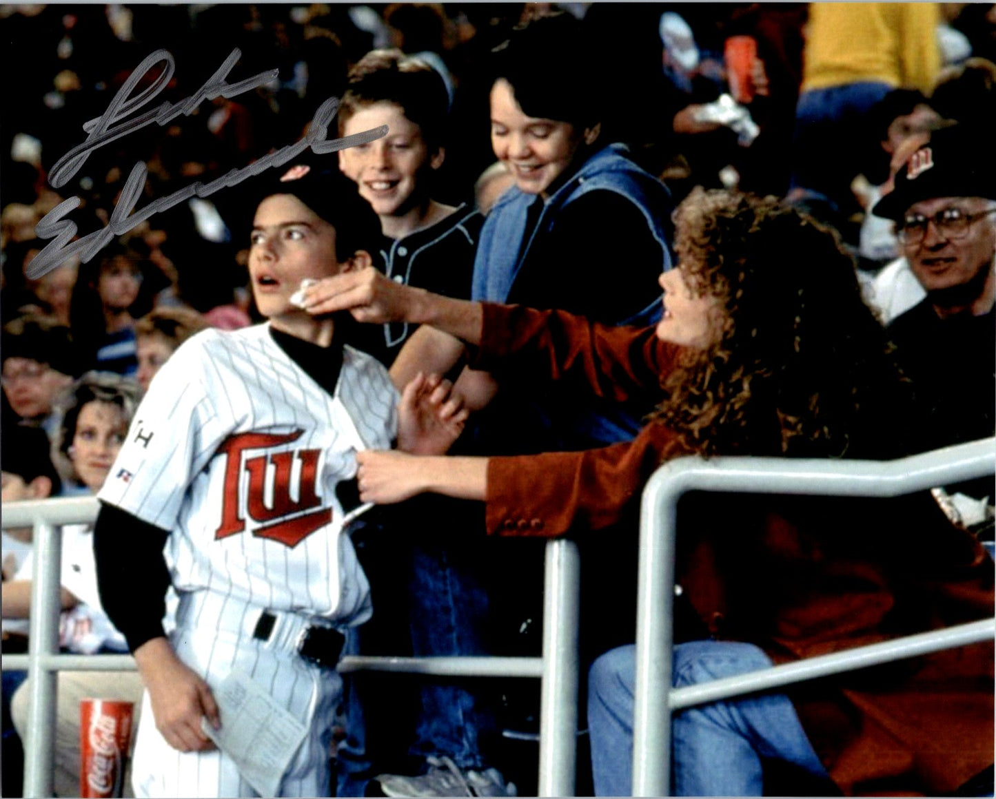 Luke Edwards Signed Autographed 8x10 Little Big League Photo