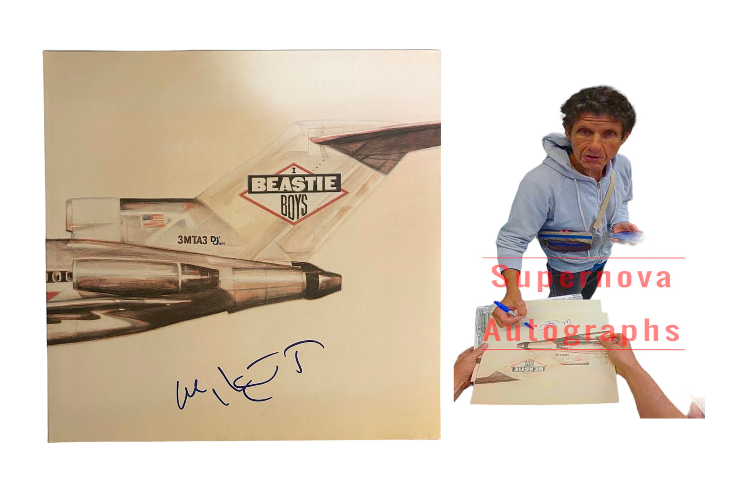 Mike D Signed Autographed Beastie Boy Licensed to Ill Vinyl with Exact Photo Proof