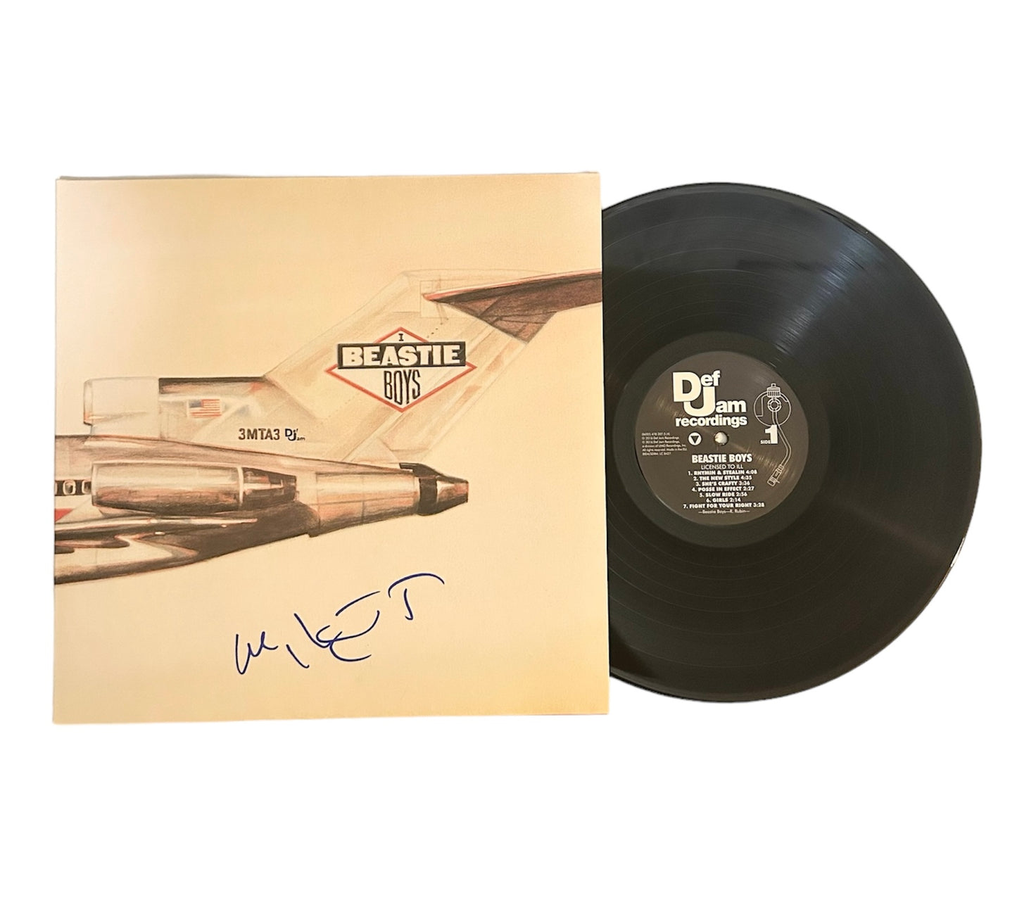 Mike D Signed Autographed Beastie Boy Licensed to Ill Vinyl with Exact Photo Proof