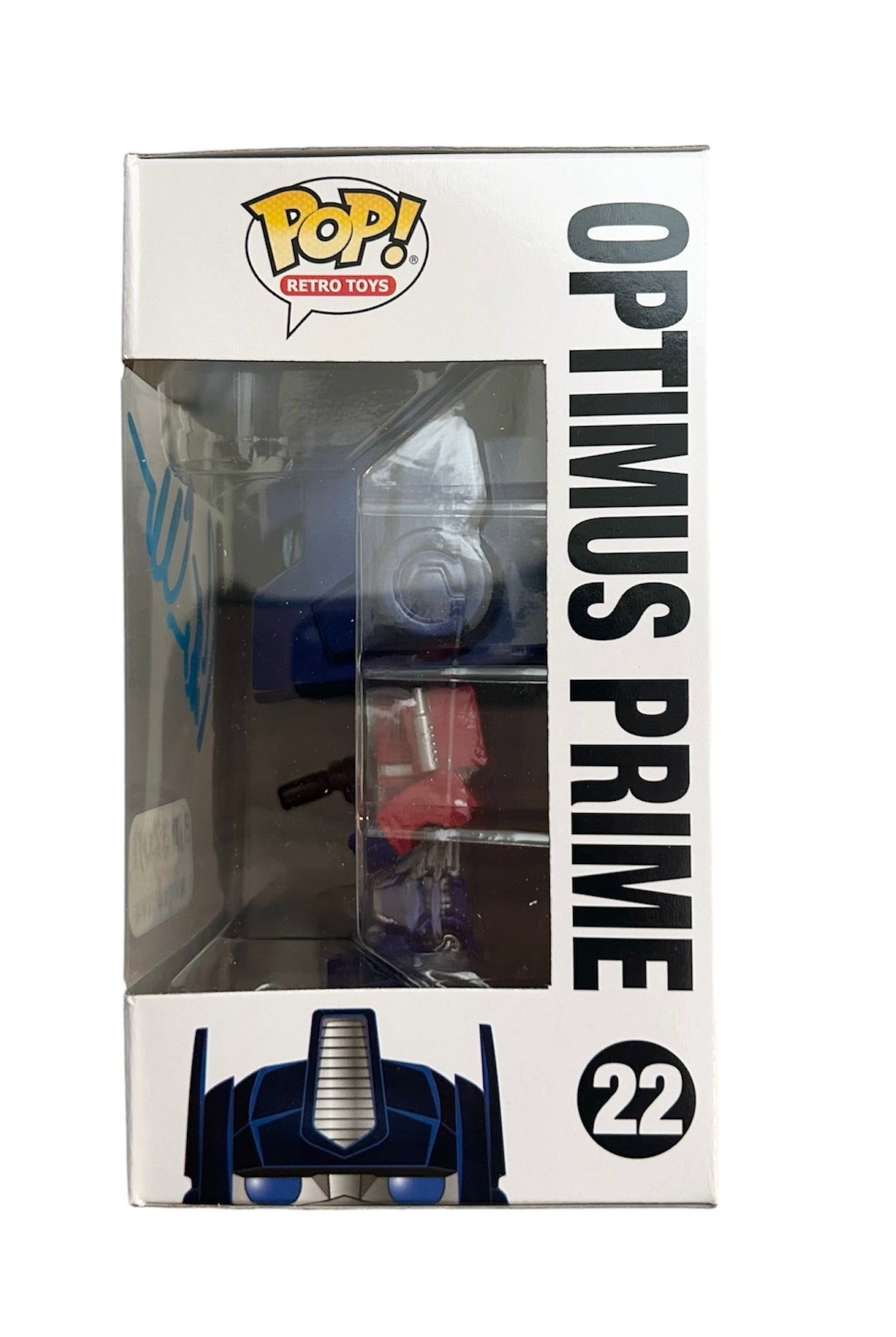 Peter Cullen Signed Autographed Optimus Prime Funko Pop with Exact Photo Proof