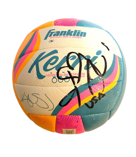 Kerri Walsh Signed Autographed Volleyball with Exact Photo Proof