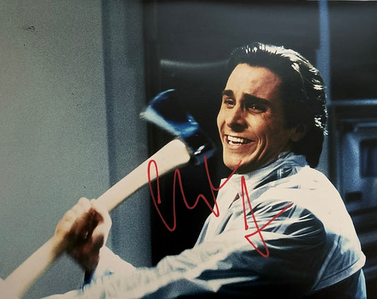 Christian Bale 11x14 American Psycho Photo With Exact Photo Proof