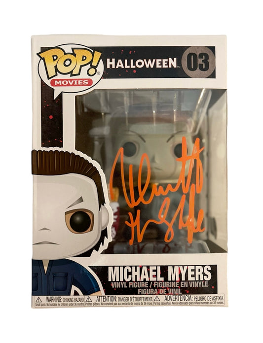 Nick Castle Signed Autographed Halloween Michael Myers Funko Pop With Beckett Witness