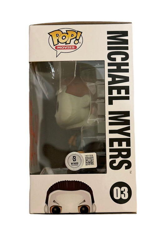 Nick Castle Signed Autographed Halloween Michael Myers Funko Pop With Beckett Witness