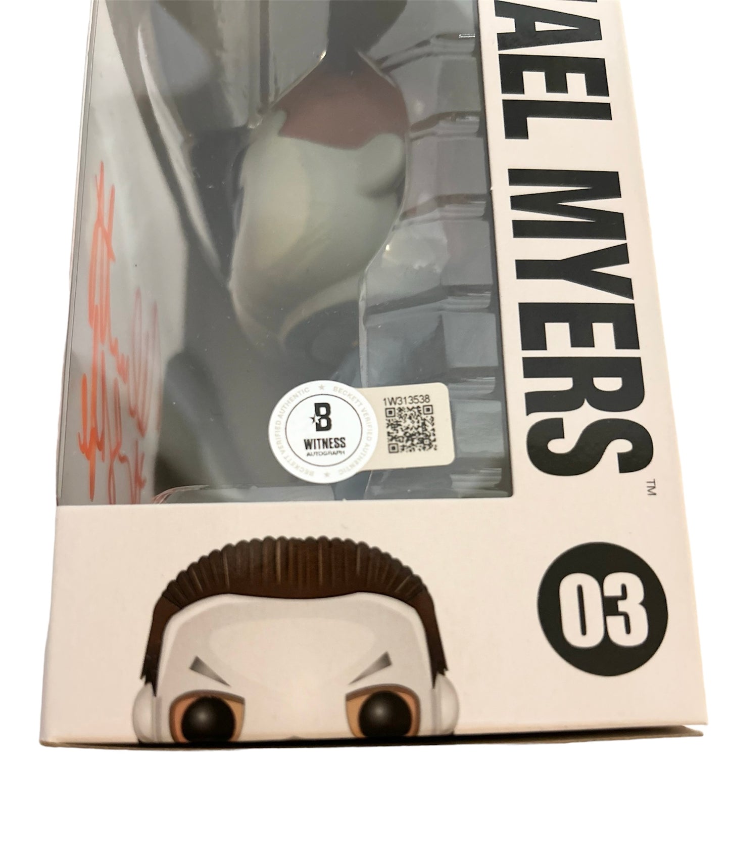 Nick Castle Signed Autographed Halloween Michael Myers Funko Pop With Beckett Witness