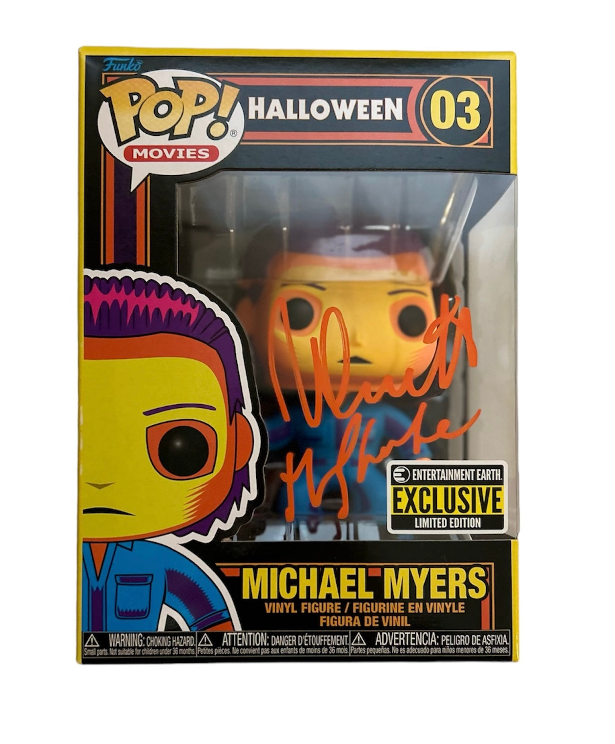 Nick Castle Signed Autographed Halloween Michael Myers Funko Pop With Beckett Witness